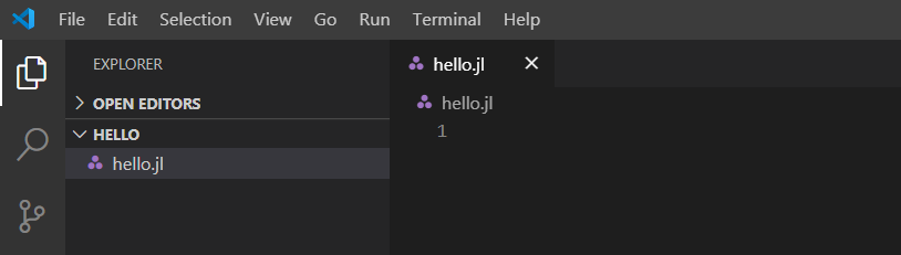 Julia VS Code Extension